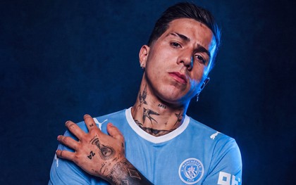 Man City kích nổ "bom tấn" Enzo Fernandez với giá kỷ lục Ngoại hạng Anh