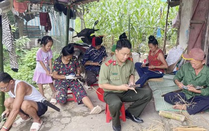 Điều kỳ diệu từ những đôi đũa tre trong "xóm chạy thận" của chàng Thượng sĩ Công an trẻ