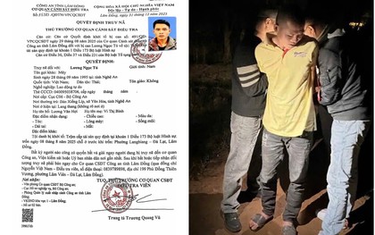 Vây bắt thành công Lương Ngọc Tú SN 1995