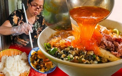 Làng bún ốc giữa Hà Nội từng có thời phải gánh hàng đi bán chui, đến nay người làng vẫn nhận ra nhau qua cách nhể ốc