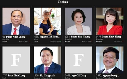 Vị trí người giàu thứ hai Việt Nam đổi chủ