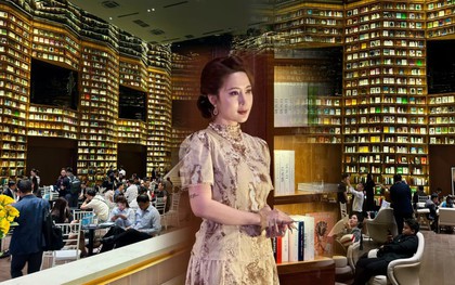 Đi thử "thư viện" giống hệt Starfield Seoul đang hot ở TP.HCM: Hóa ra là khu giới thiệu bất động sản, kệ sách chỉ là mô hình