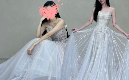 Ngọc nữ 9X đã thử 6 chiếc váy cưới, bộ nào cũng hoành tráng khó chọn