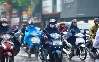 Mưa mở rộng ra miền Bắc