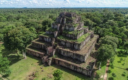 Phát hiện "kim tự tháp" 7 tầng giữa rừng ở nước láng giềng Việt Nam, cao gần 40 m và hơn 1.000 năm tuổi