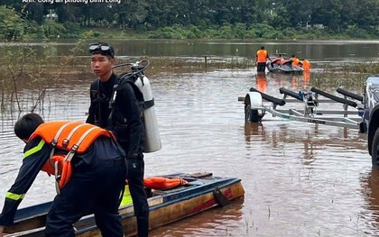 Tìm thấy thi thể người phụ nữ bị nước cuốn cùng ô tô ở Đồng Nai