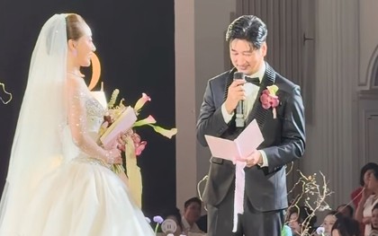 Nam NSƯT vừa lấy vợ 3 ở Hà Nội: "Vai diễn mà anh muốn diễn lâu nhất đấy là được làm chồng của em"