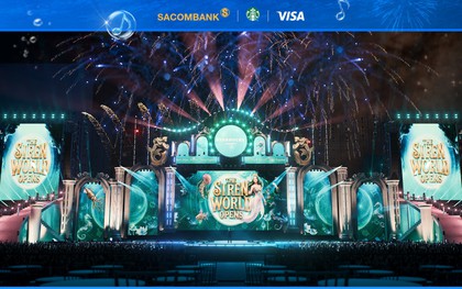 Có gì trong hành trình dành riêng cho chủ thẻ SACOMBANK Visa tại The Siren World Opens 2026?