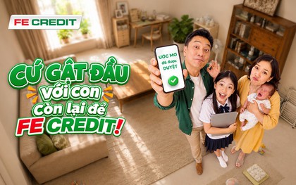 FE CREDIT ưu đãi lãi suất và quà tặng hấp dẫn khi trả góp điện thoại, laptop, máy tính bảng