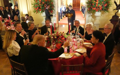 Hơn 130 khách dự quốc yến, 4 cái tên ngồi cùng bàn Tổng thống Donald Trump và Chủ tịch Trung Quốc Tập Cận Bình có gì đặc biệt?