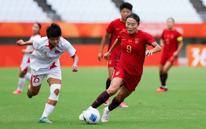 ĐT nữ Việt Nam 0-1 Trung Quốc: Tuyển nữ Việt Nam dừng bước tại tứ kết ASIAD 2026