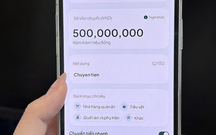 Lời khuyên cho người dùng tài khoản ngân hàng chuyển tiền trên 500 triệu