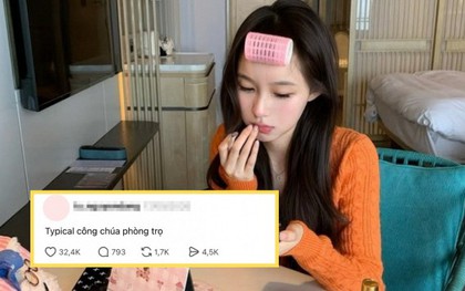 Tranh cãi về “công chúa phòng trọ”