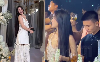 Chu Thanh Huyền lên đồ xinh đẹp sánh đôi cùng Quang Hải