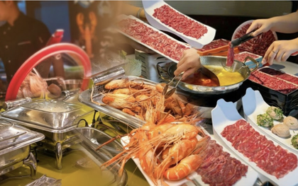 Nhịn đói cả ngày, vào quán chỉ gắp thịt bò và hải sản nhưng vì sao bạn không bao giờ lời khi ăn buffet?