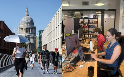 5 đợt nắng nóng làm thay đổi dân văn phòng London: Thứ quá quen thuộc ở Việt Nam nay trở thành tiêu chí 'phải có'