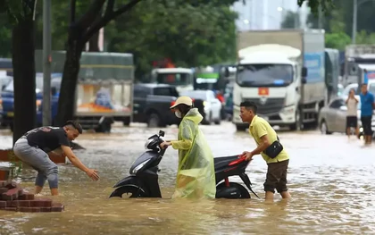 Hà Nội ra mắt 'Bản đồ mưa ngập', cảnh báo qua điện thoại