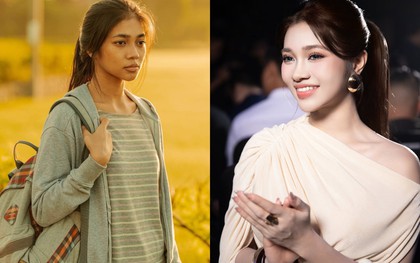 Á hậu để mặt mộc đóng Trại Buôn Người: Tuổi thơ khó khăn, từng bị chê nhan sắc
