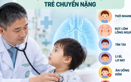 Dấu hiệu báo động đỏ khi trẻ ho, sốt: Chậm trễ có thể nguy hiểm