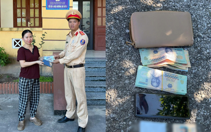 Công an xác minh loạt tờ tiền mệnh giá 20.000 - 500.000 đồng rơi trên đường