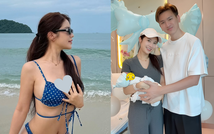 Cựu tiếp viên hàng không nổi tiếng sau khi sinh con thứ 4: Sắc vóc gây chú ý