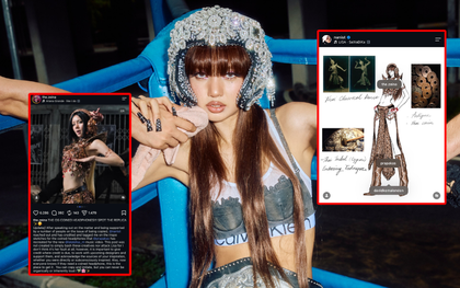 Lisa bị phốt đạo nhái trang phục trong MV mới: Người tố là sinh viên mới tốt nghiệp, không ngại va chạm ekip khủng
