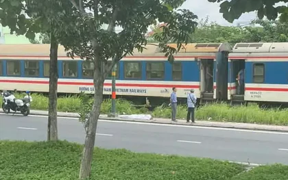 Người đàn ông tử vong sau khi va vào tàu ở ga Sài Gòn