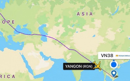 Điều bất ngờ trên chuyến bay VN38 ngày 5/9 của Vietnam Airlines