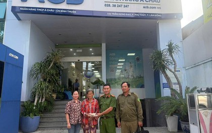 Công an kiểm tra, xác minh giao dịch chuyển tiền 78.000.000 đồng tại ACB: Người nhận là bà cụ U70 không biết dùng tài khoản ngân hàng