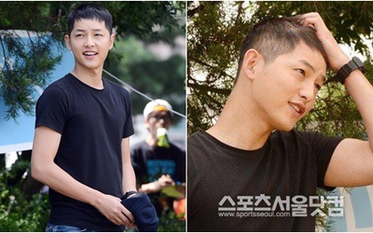 Song Joong Ki vẫn bảnh bao ngày nhập ngũ