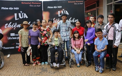 "Lửa Thiện Nhân" truyền ý chí chiến đấu và tinh thần lạc quan đến người khuyết tật