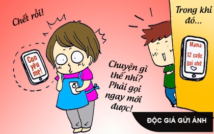 Mẹ bạn phản ứng thế nào khi nhận được tin nhắn "tỏ tình": Con yêu mẹ