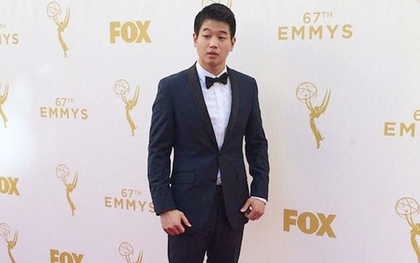 Minho phim "Giải mã mê cung" điển trai trên thảm đỏ Emmys 2015