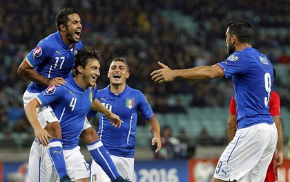 Sao Man Utd góp công đưa Italia vào VCK Euro 2016