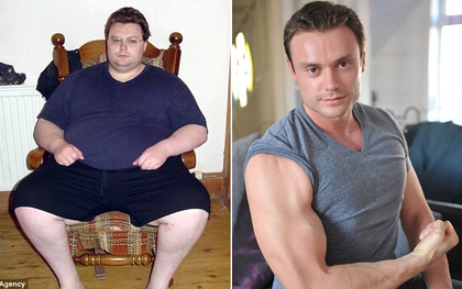Chàng béo 209kg giảm 105kg trong 18 tháng, trở thành siêu hot