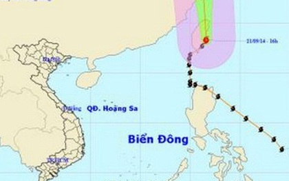 Bão Fung-Wong không còn khả năng đi vào Biển Đông Việt Nam