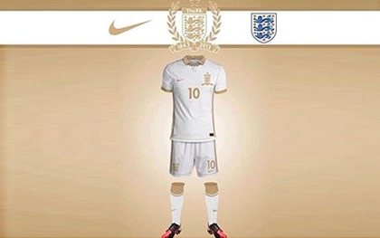Lại rò rỉ mẫu áo mới của đội tuyển Anh