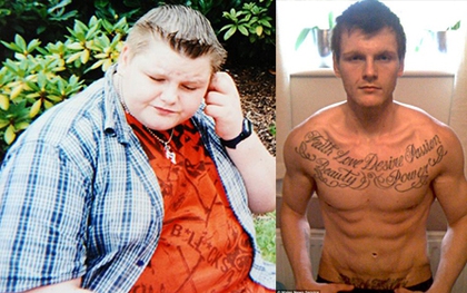 Nam sinh siêu béo hóa "hot boy" nhờ chăm tập gym