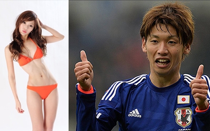 Sao bóng đá Nhật Bản bí mật kết hôn với siêu mẫu xinh đẹp