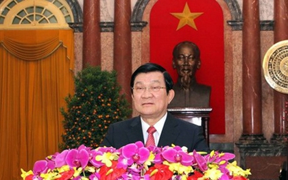 Thư của Chủ tịch nước chúc Tết Giáp Ngọ 2014