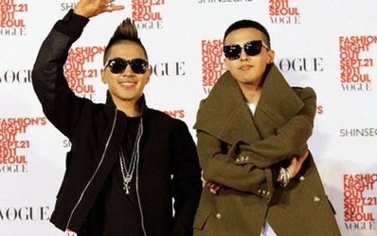 G-Dragon và TaeYang cực "ngầu" tại Fashion's Night Out Seoul 2011 