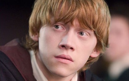 Ron Weasley suýt... chết trong "Harry Potter"