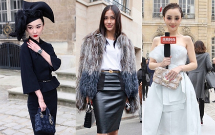Sao Hoa ngữ "đổ bộ" Paris Fashion Week 
