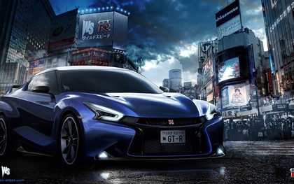 Nissan GT-R R36 mang thiết kế như xe đua Vision 2020 Concept