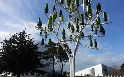 TreeVent: Tua bin gió đọc đáo dưới hình hài cây xanh