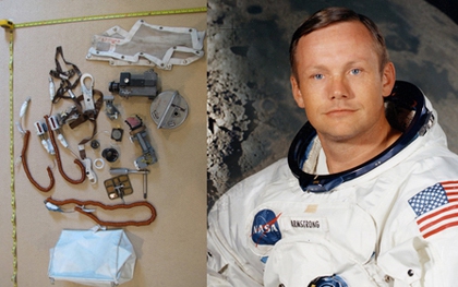 Vợ phi hành gia Neil Armstrong phát hiện túi đựng kỷ vật du hành mặt trăng của chồng