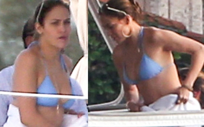 Jennifer Lopez khoe body bốc lửa ở tuổi 43