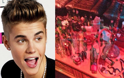 Justin Bieber để bạn bè tụ tập hút cần sa tại nhà mình