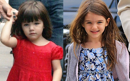 Quá trình trưởng thành của Suri Cruise