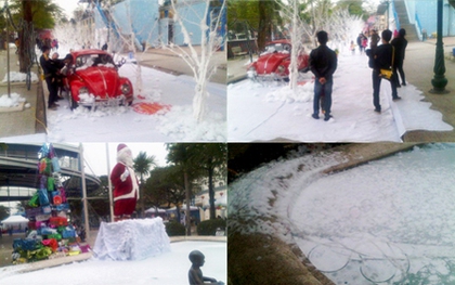 Cư dân mạng thất vọng về "Con đường tuyết" ở Hà Nội 